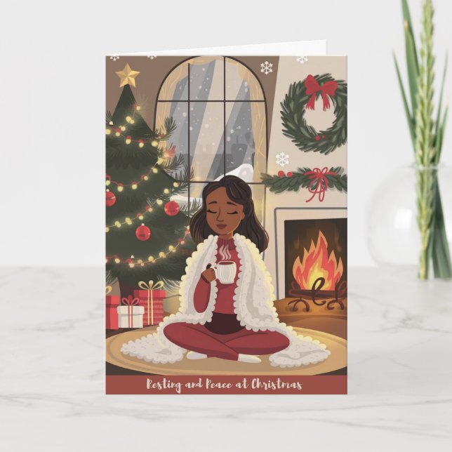 Christmas Peace Holiday Card (Front)