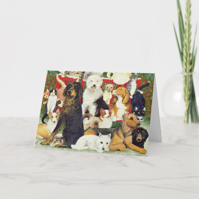 Christmas Peace Holiday Card (Front)