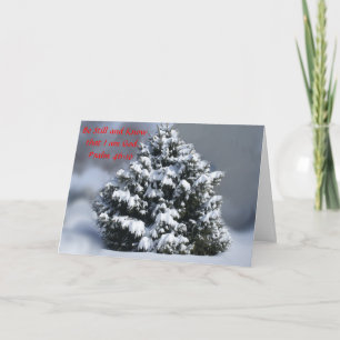 Christmas Peace Holiday Card