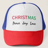 CHRISTMAS PEACE JOY LOVE TYPOGRAPHY