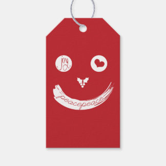 Christmas Peace Love Joy Holiday Gift Tag