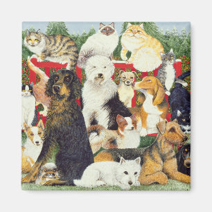 Christmas Peace Magnet