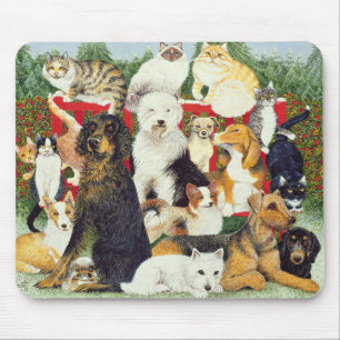 Christmas Peace Mouse Mat
