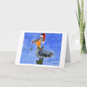 Christmas Pelican Holiday Card