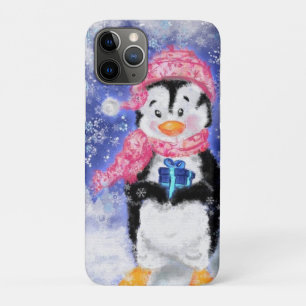 Christmas Penguin iPhone 11 Pro Case