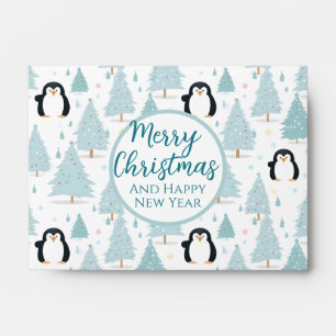 Christmas Penguin Cash Gift  Envelope
