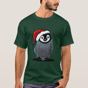 Christmas Penguin Chick T-Shirt