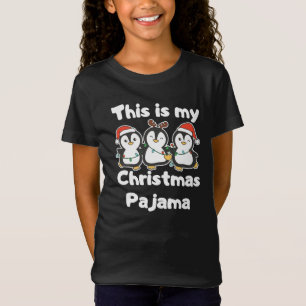 Christmas Penguin Christmas Pyjamas T-Shirt