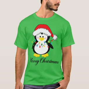 Christmas Penguin Classic TShirt TShirt