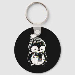 Christmas Penguin F Cute Xmas Boys Girls Kids Todd Key Ring