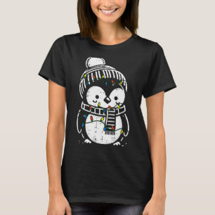 Christmas Penguin F Cute Xmas Boys Girls Kids Todd T-Shirt