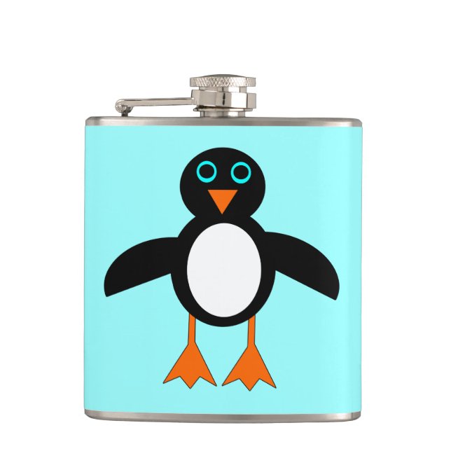 Christmas Penguin Flask (Front)