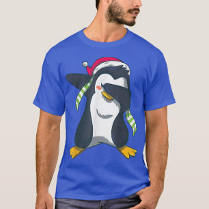 Christmas Penguin in Dabbing Style - Happy Holiday T-Shirt