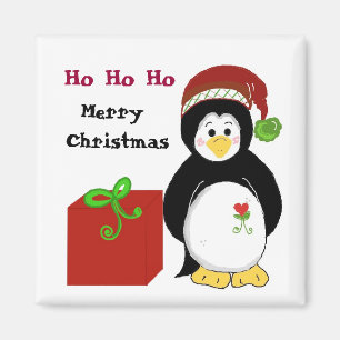 Christmas Penguin Magnet