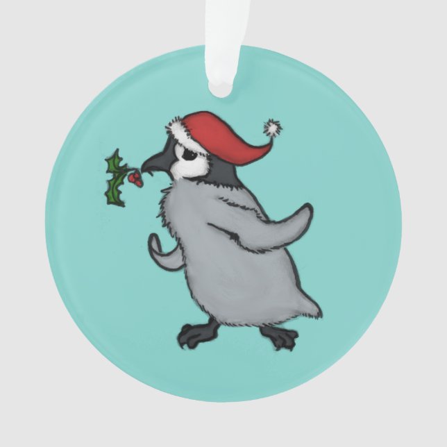 Christmas Penguin Ornament (Front)