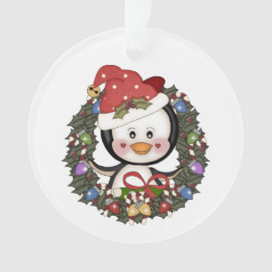 Christmas Penguin Ornament