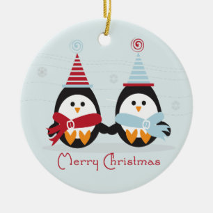 Christmas Penguin Ornament