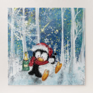 Christmas Penguin Puzzle