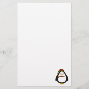Christmas Penguin Stationery