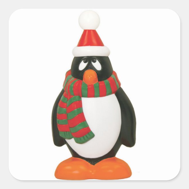 **CHRISTMAS PENGUIN** STICKERS (Front)