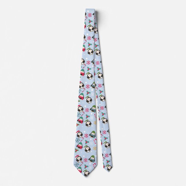 Christmas Penguin Tie (Front)