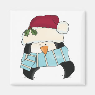 Christmas Penguin Tshirts and Gifts Magnet