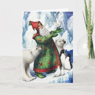 Christmas Penguins! Holiday Card