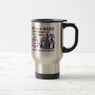 Christmas Penguins Lupus Travel Mug