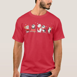 Christmas Penguins Merry Christmas Happy New Yea T-Shirt