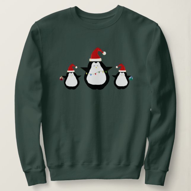 Christmas Penguins Shirt (Design Front)
