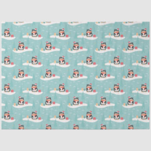 Christmas Penguins Tissue Paper