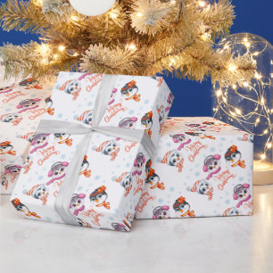 Christmas Penguins Wrapping Paper