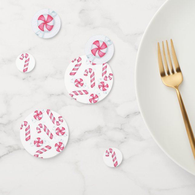 Christmas Peppermint Candy Confetti (Group)
