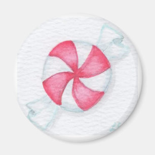 Christmas Peppermint Candy Magnet