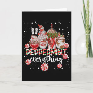 Christmas Peppermint Everything Coffee Chocolate M Card