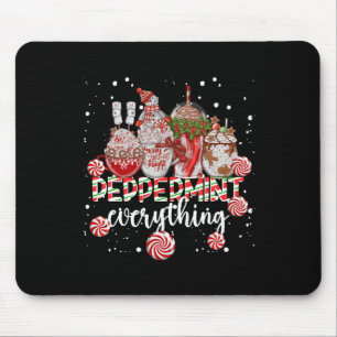 Christmas Peppermint Everything Coffee Chocolate M Mouse Mat