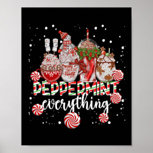 Christmas Peppermint Everything Coffee Chocolate M Poster