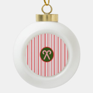 Christmas/peppermint ornament