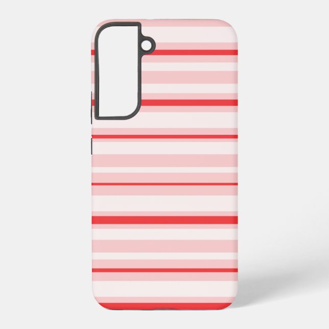 Christmas/peppermint   samsung galaxy s22+ case (Back)