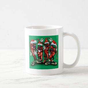 Christmas Peppers Coffee Mug