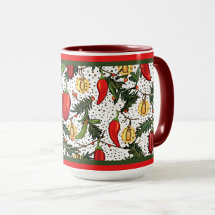 Christmas Peppers Mug