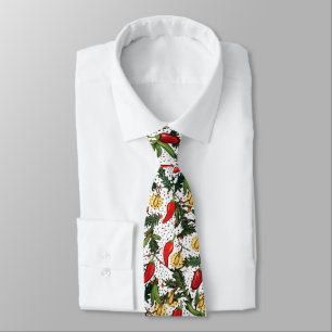 Christmas Peppers Tie