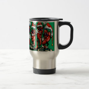 Christmas Peppers Travel Mug