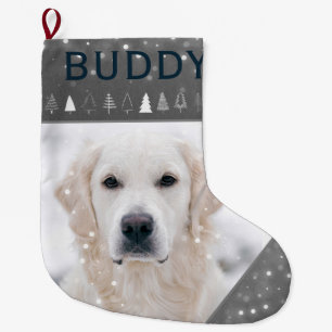 Christmas Personalised Dog or Cat Photo Stocking