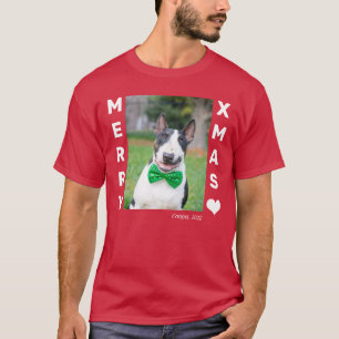 Christmas Personalised Pet Photo   T-Shirt