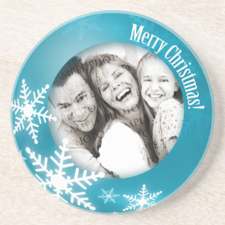 Christmas Personalised photo coaster