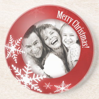 Christmas Personalised photo coaster