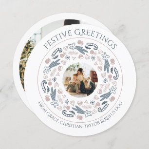 Christmas Personalised Photo Template Holiday