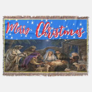 christmas, personalised,Throw, Fleece & Sherpa  Throw Blanket