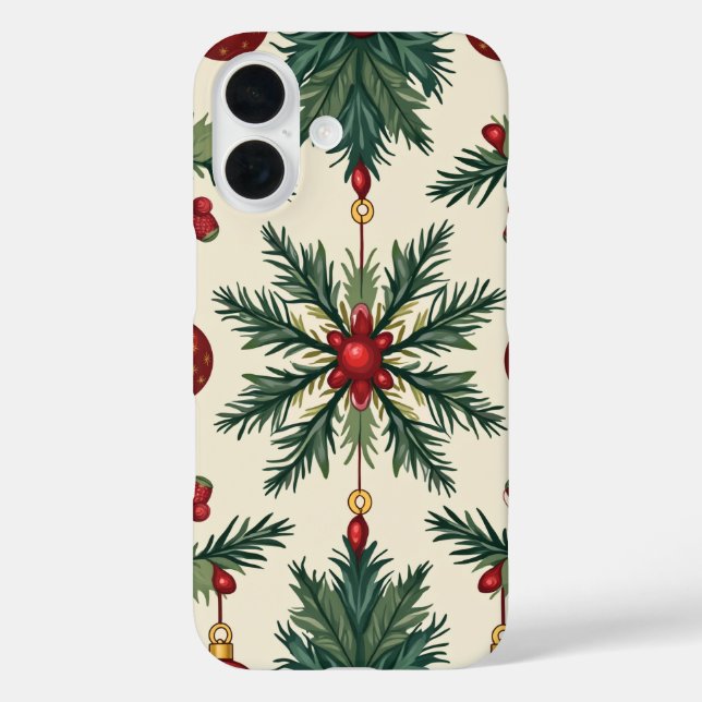 Christmas Phone Case, Apple iPhone 16 Case-Mate iPhone Case (Back)